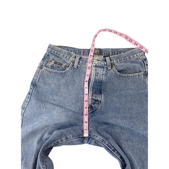 Vintage DKNY Jeans Medium Wash Taper Leg Womens Size 31 X 31 90’s - Picture 11 of 12